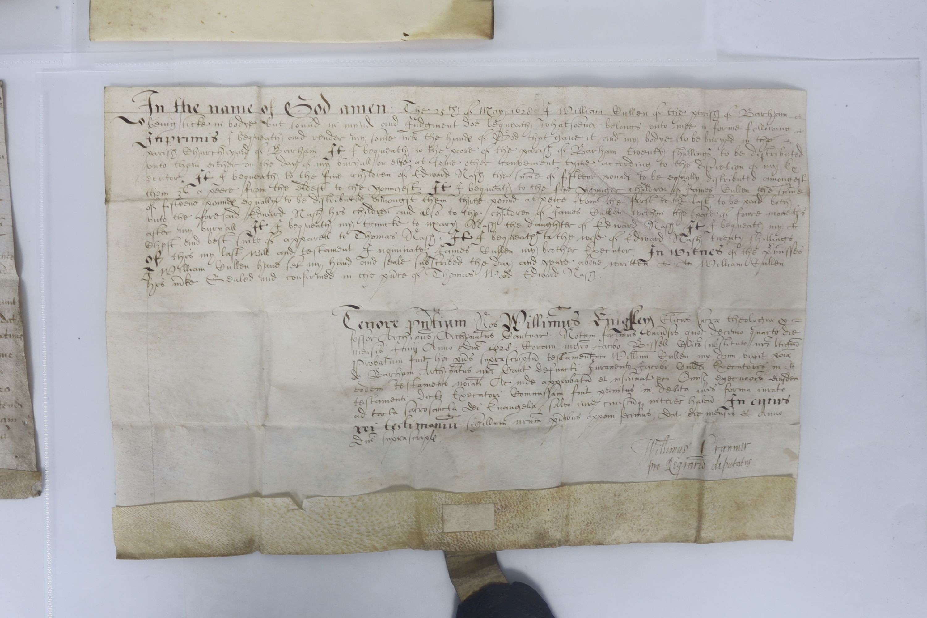 A Collection of deeds and documents relating chiefly to Kent, 1264-1654, from the collection of Thomas Godfrey Godfrey-Faussett (1829-1877)